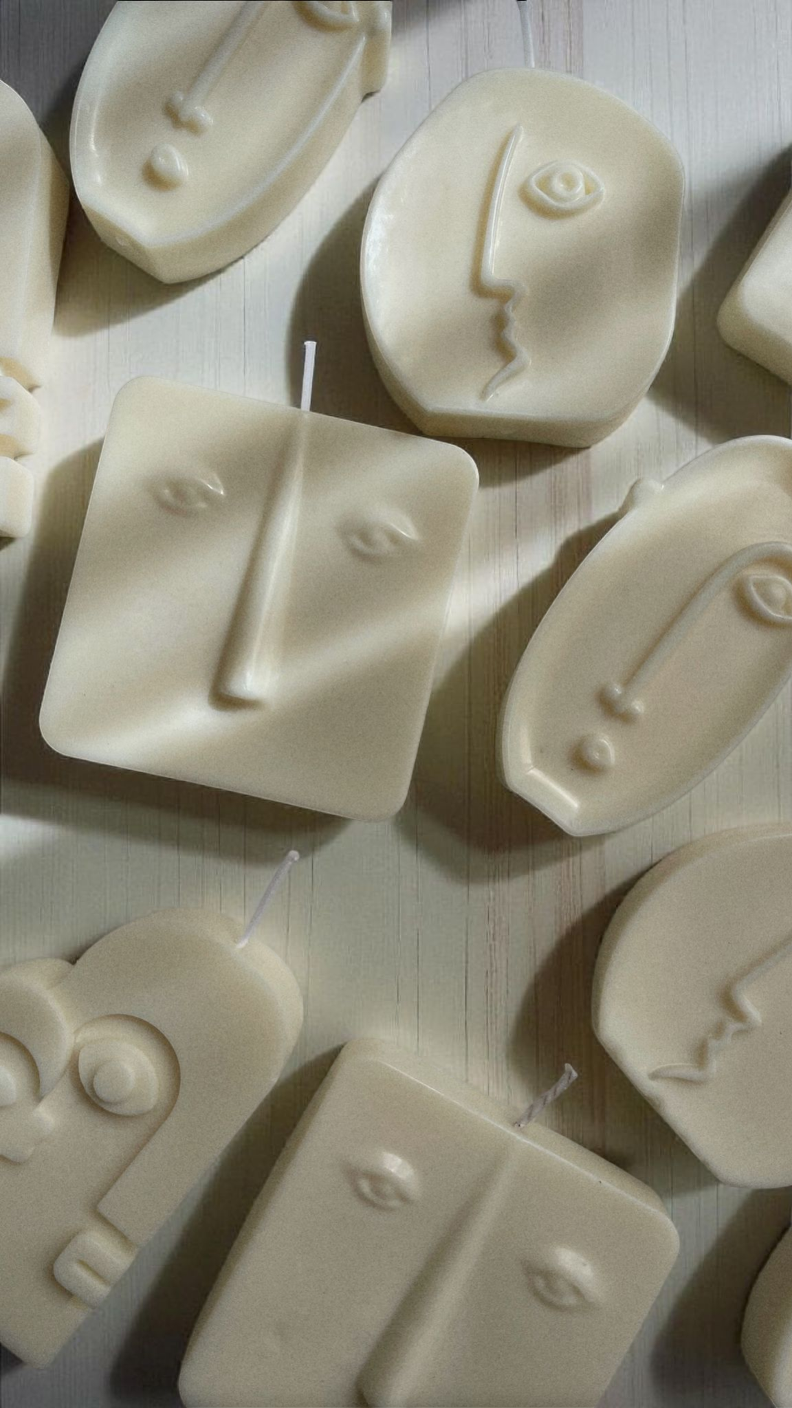 Pack rostros abstractos