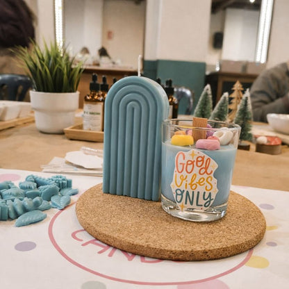 Taller de velas aromáticas