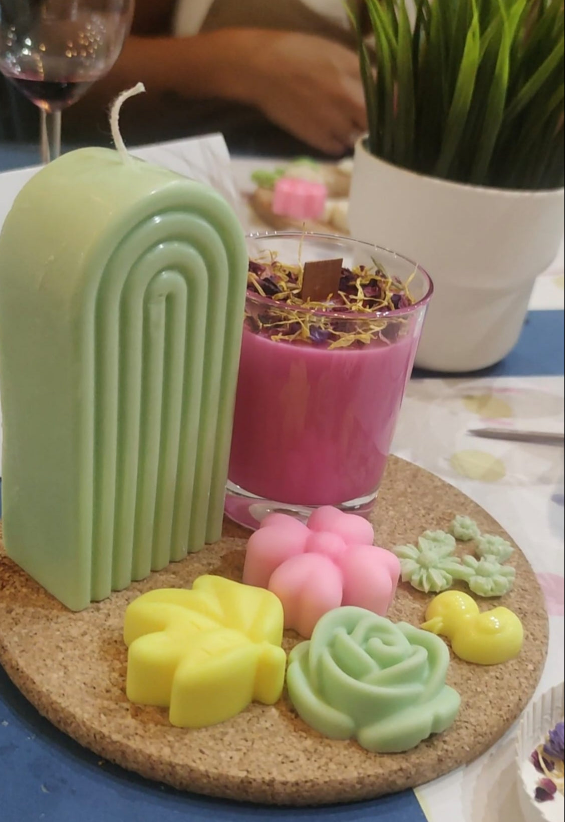 Taller de velas aromáticas