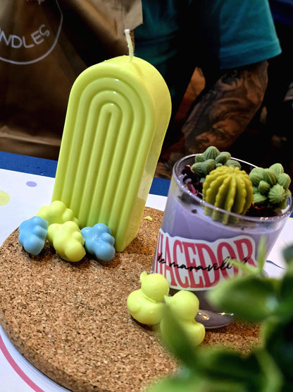 Taller de velas aromáticas