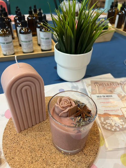Taller de velas aromáticas