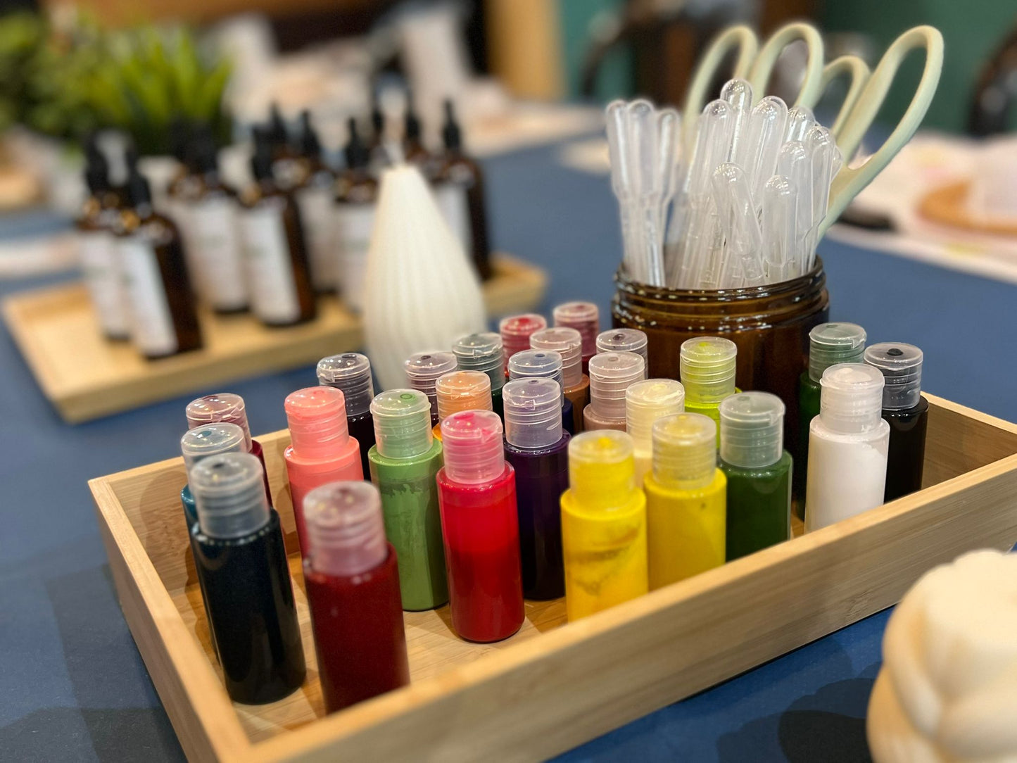 Taller de velas aromáticas