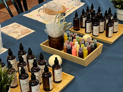 Taller de velas aromáticas