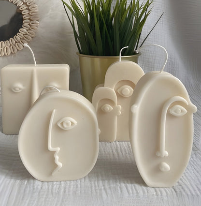 Pack rostros abstractos