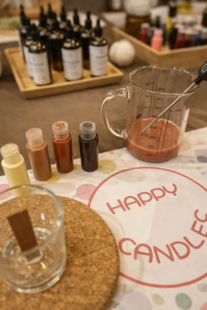 Taller de velas aromáticas