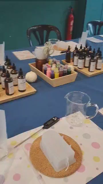 Taller de velas aromáticas