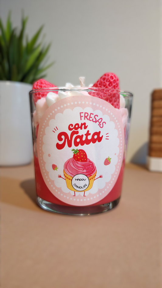 Fresas con Nata