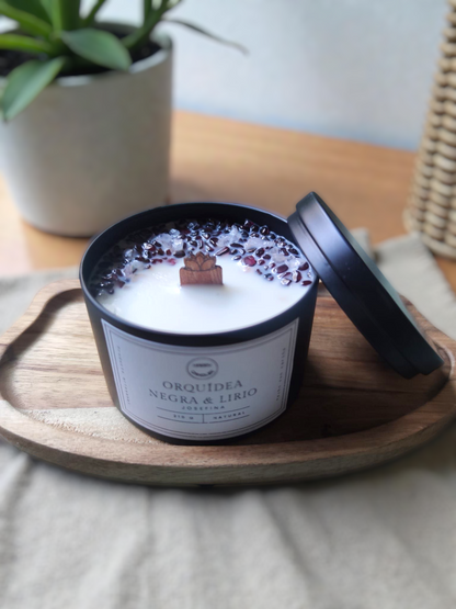 Orquídea negra & Lirio