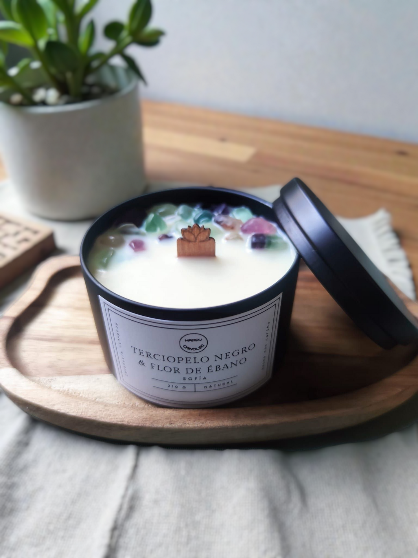 Terciopelo negro & flor de ébano